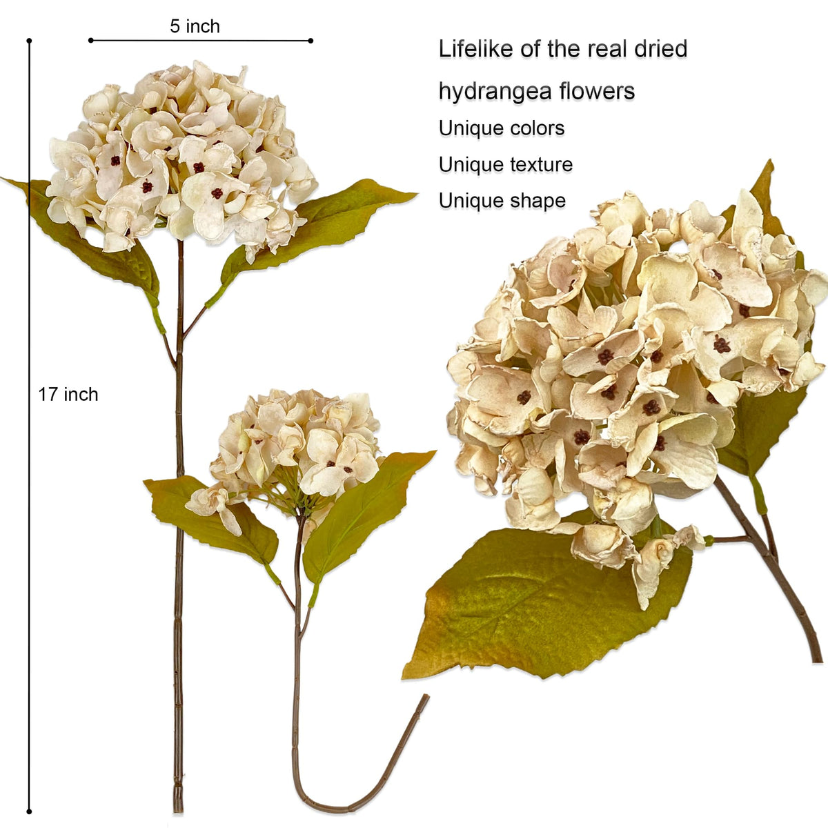TOPIA autumn flowers packaging with 6 stems