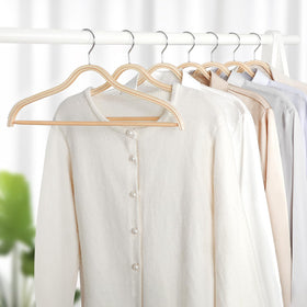 TOPIA HANGER 30-pack display for organized closet upgrades