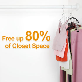 TOPIA HANGER 360-degree rotating hook for easy access to wardrobe
