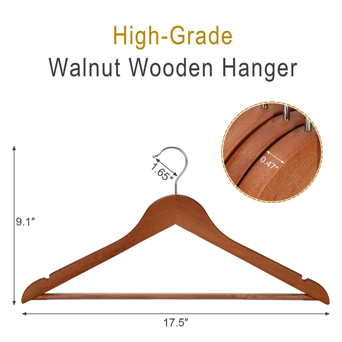 TOPIA HANGER compact packaging keeps your wardrobe tidy and apartment-friendly.