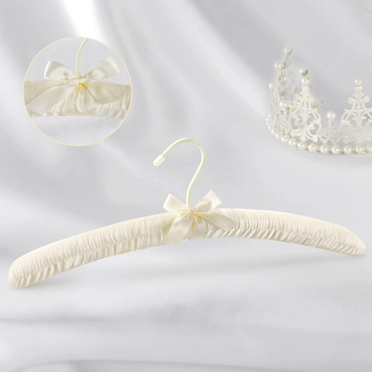 TOPIA HANGER padded hanger care for delicate fabrics and long-lasting use