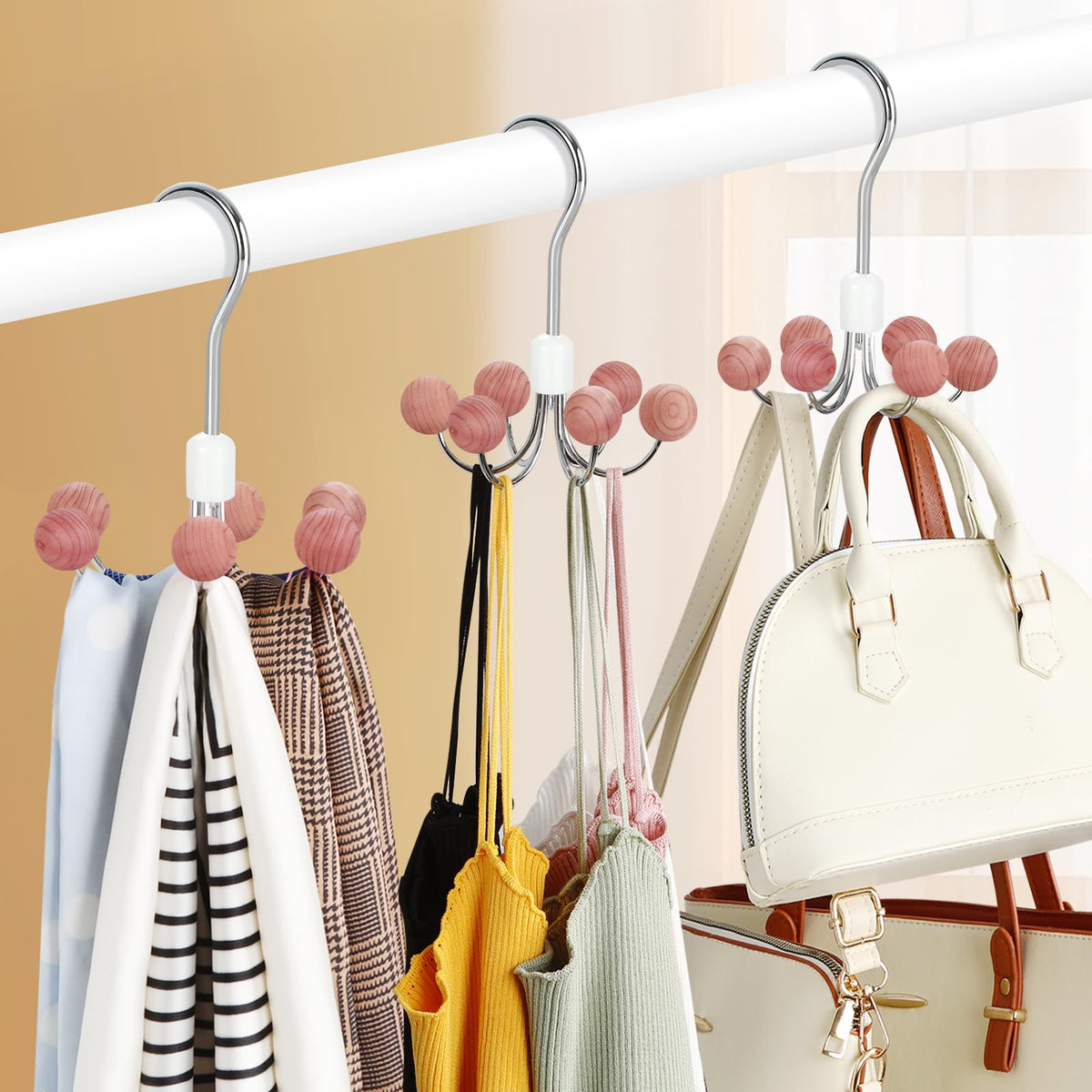 TOPIA HANGER ready-to-use—hang directly on closet rod with no tools