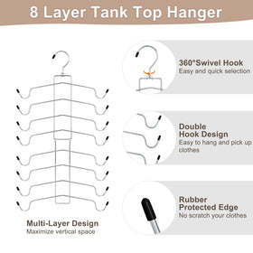 TOPIA HANGER organized tank tops for quick outfit picks
