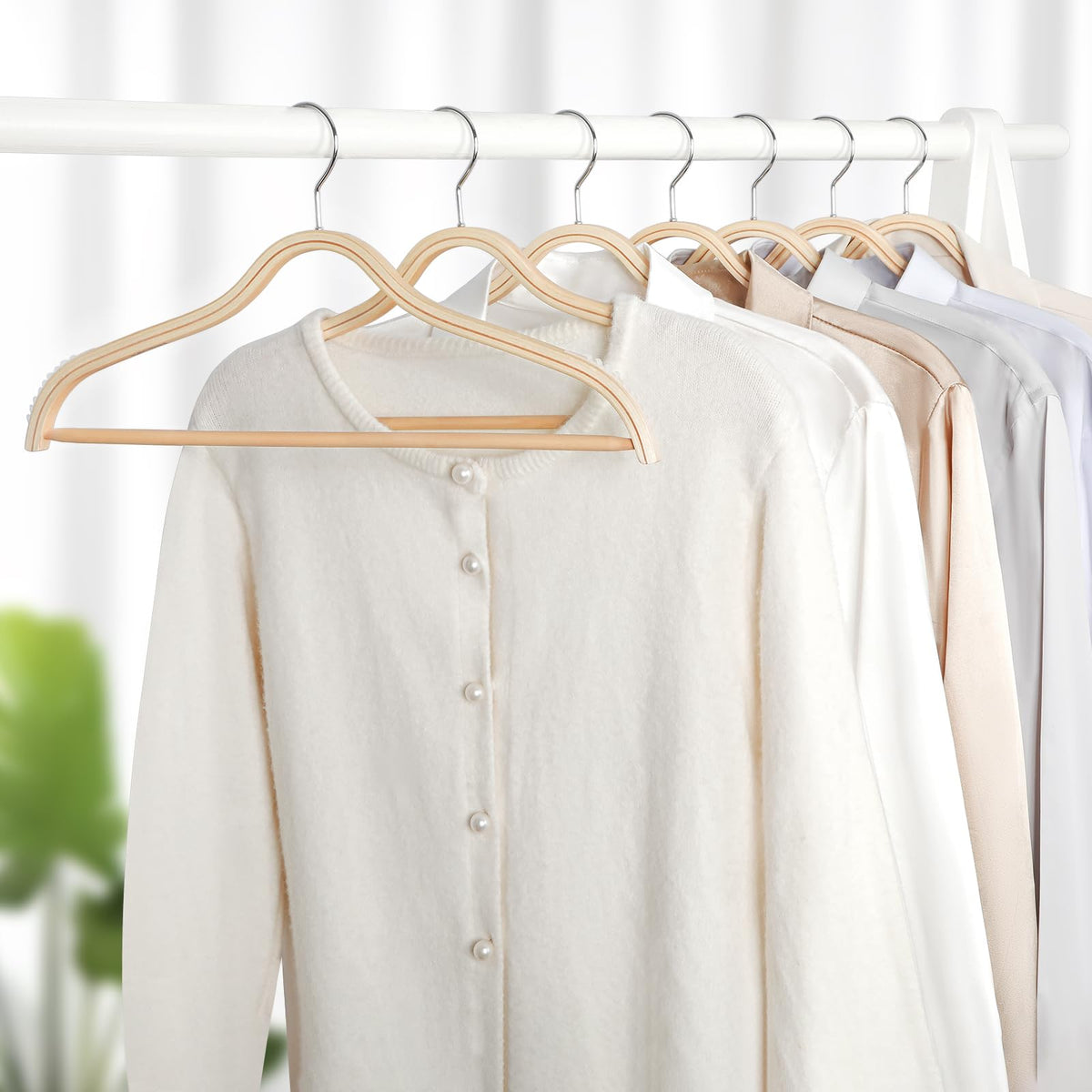 TOPIA HANGER 10-pack provides complete closet organization options