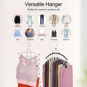TOPIA HANGER space-saving design frees closet space