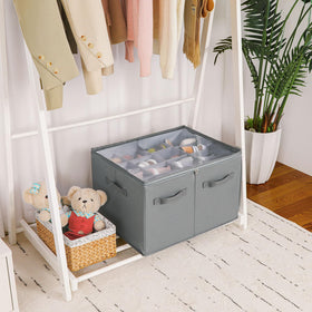 TOPIA HOME durable oxford fabric case resists wear and keeps shape.