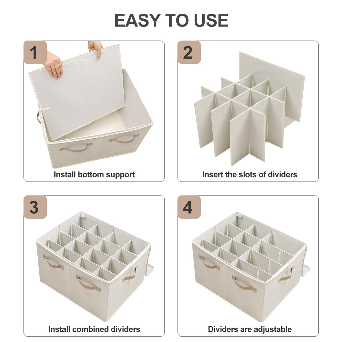 TOPIA HOME versatile storage for shoes, clothes, or accessories.