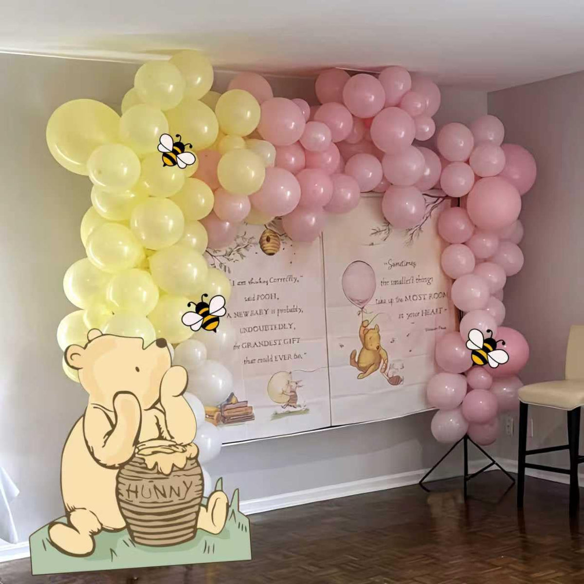 TopJianyu all-in-one Winnie set speeds up setup for party days.