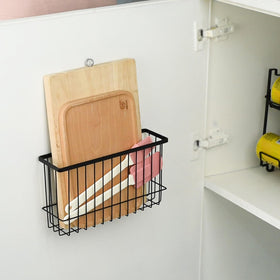 Toplife black matte finish organizer highlighting rust resistance and longevity.