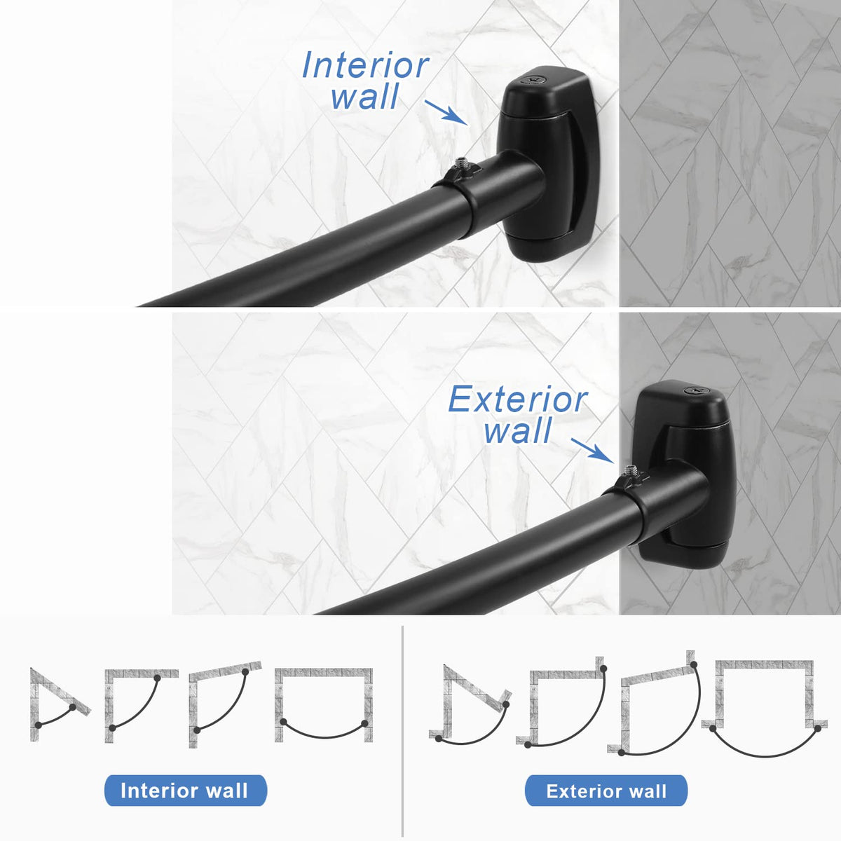 TOPROD wall-mount brackets ready for quick, sturdy setup