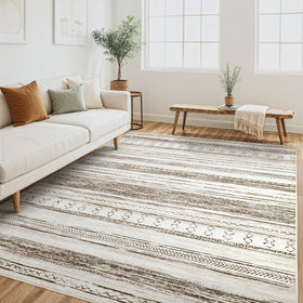Tortania area rug 5x7 living room plush feel for cozy family spaces.