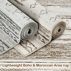 Tortania area rug showcasing washable design for easy care in busy homes