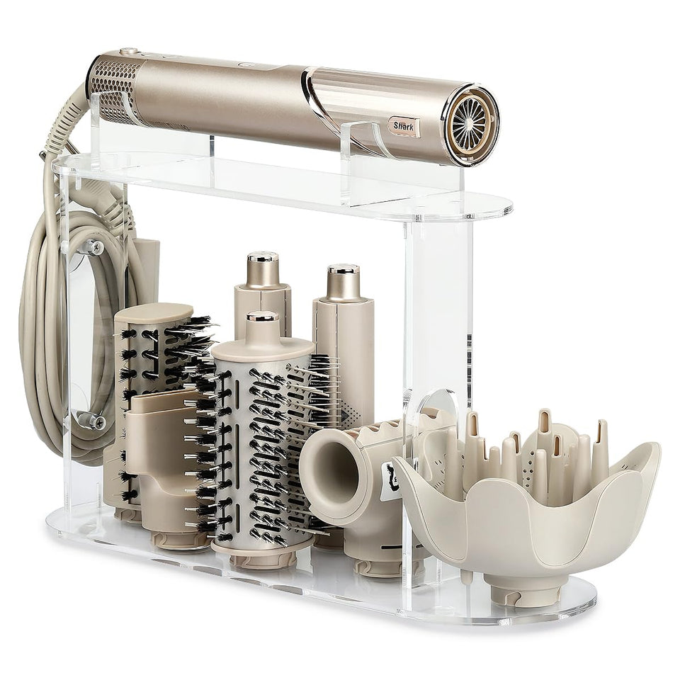 TOSAGE 7-slot stand with diffuser slot keeps Shark FlexStyle organized and ready.