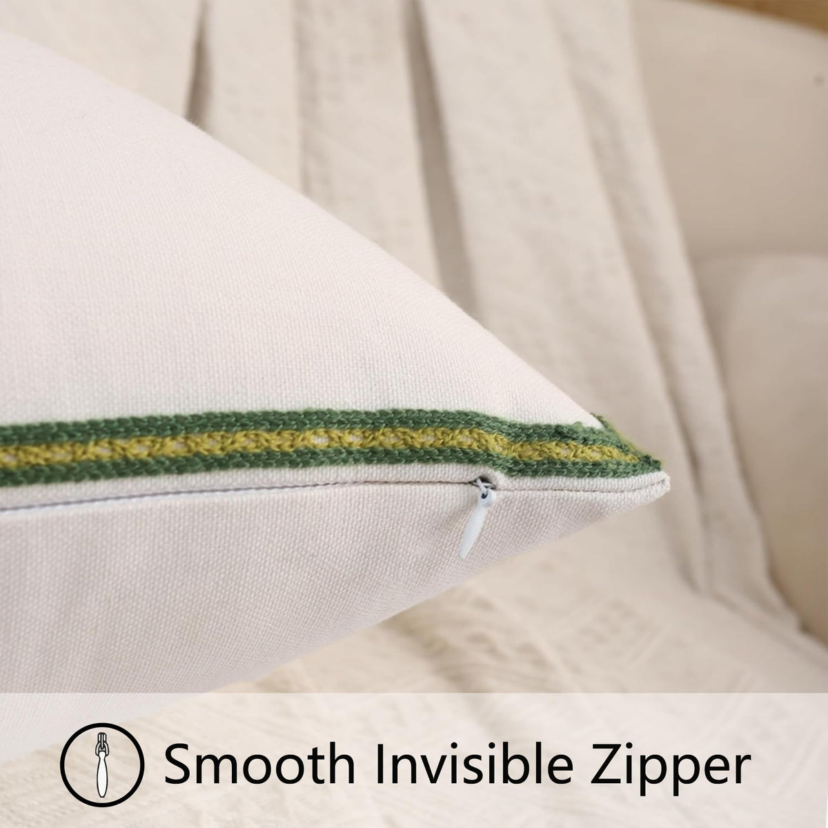 Tosleo pink tulip pillow cover styled on sofa