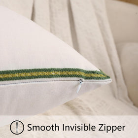 Tosleo pink tulip pillow cover styled on sofa