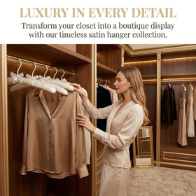 Tosnail padded hanger supports garments up to 11 lb