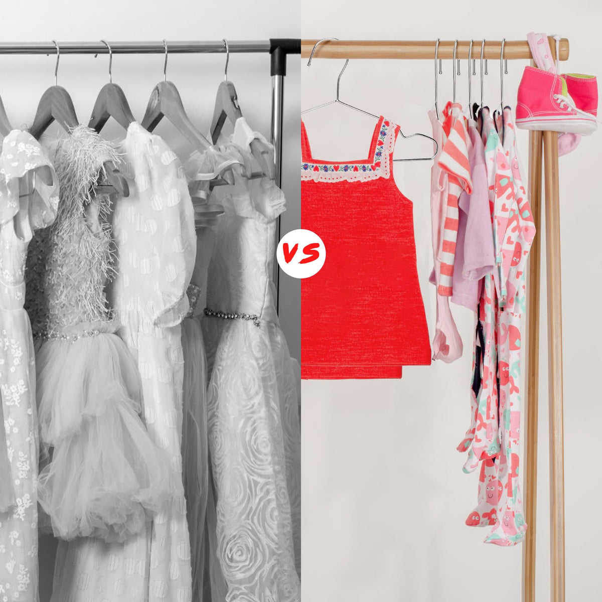 Tosnail anti-rust stainless hangers resist moisture for indoor or covered outdoor storage.