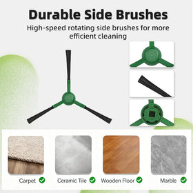 TOSOMO Roomba Plus filters for steady suction and clean air circulation.