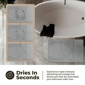 TOSORO textured anti-slip surface provides safer steps from the shower