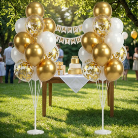 Tosuced Balloon Column Kit 2 floor-standing stand ready for events