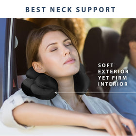 Total Pillow compact travel essential for planes, cars, and home use.