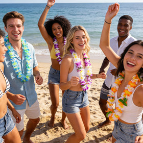 Totstio leis are a festive icebreaker at graduations, birthdays, and luaus.