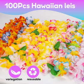 Totstio leis soft polyester fabric ensures comfortable wear during long party hours.