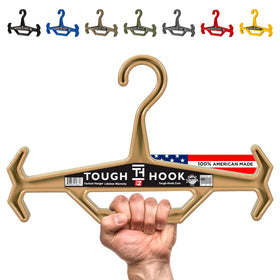 Tough Hook GEN2 front view showing USA-made build for durable heavy gear organization