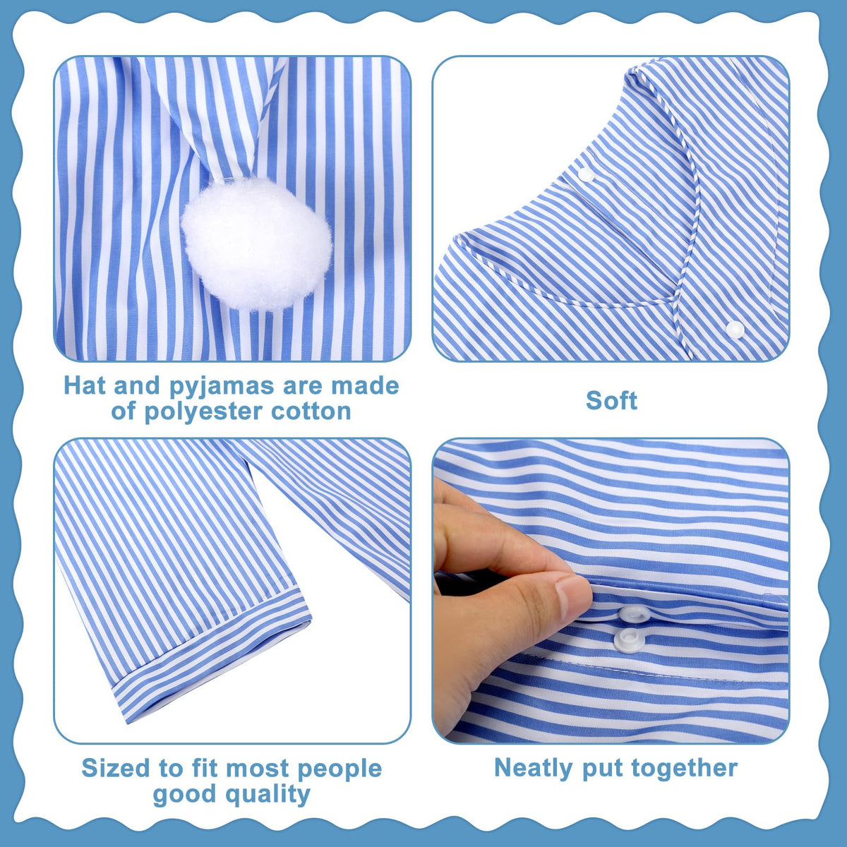 Toulite back-button nightshirt for easy dressing and comfort.