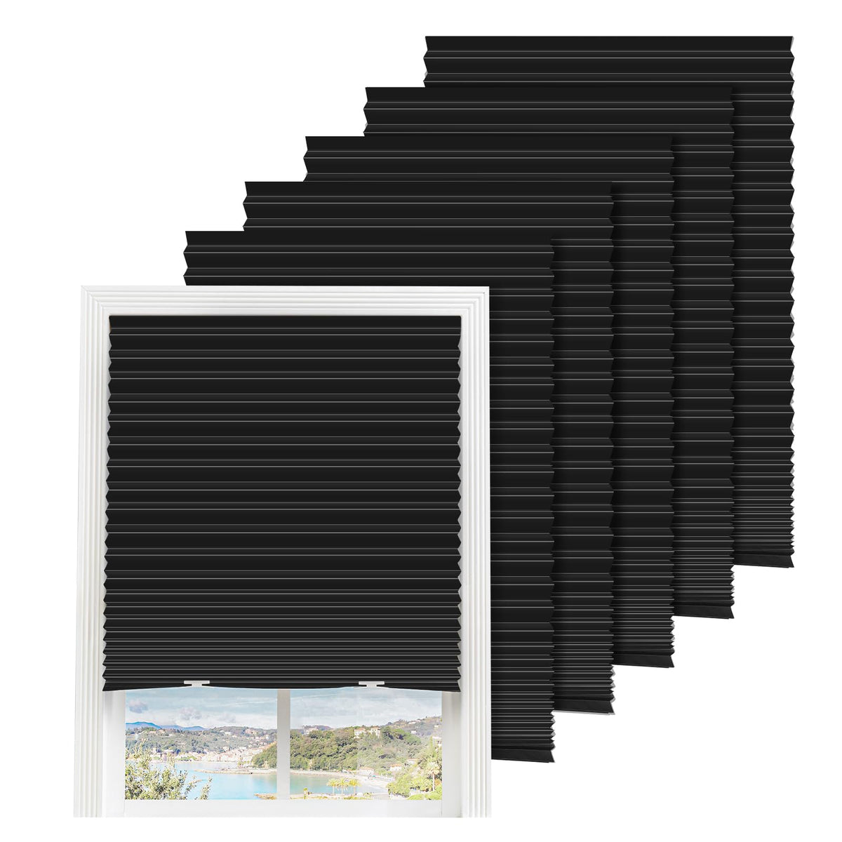 Touri 6packs blinds package ready for quick setup.