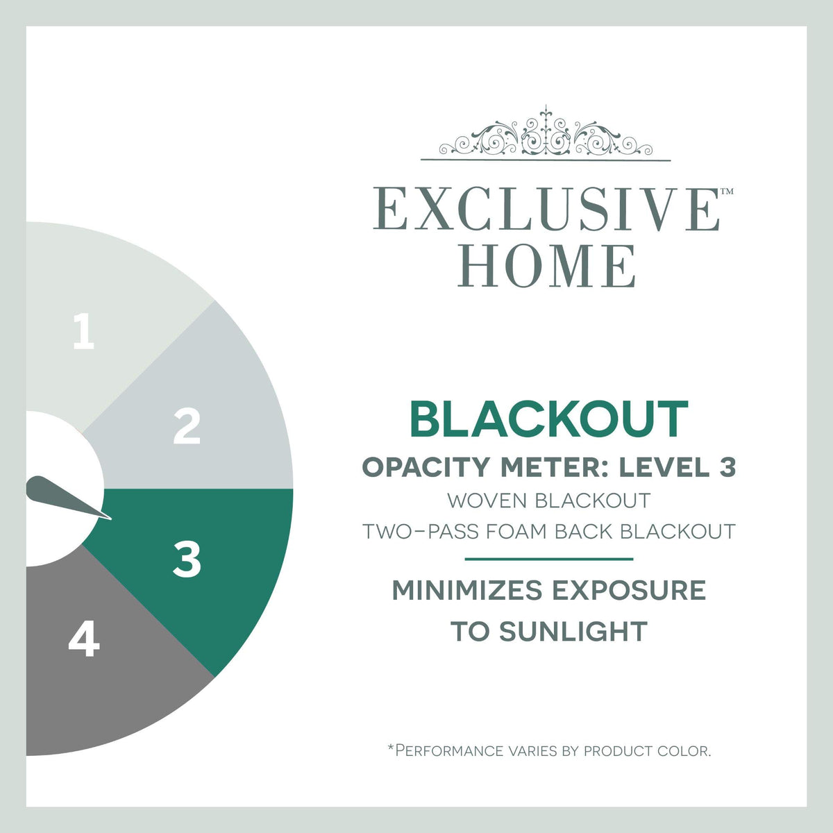 Town & Country Luxe Talia blackout layer provides room-darkening privacy.