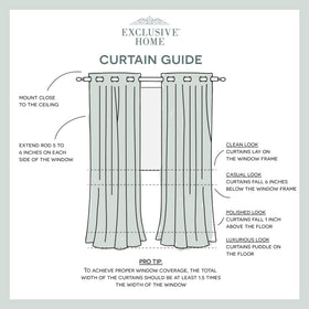 TOWN & COUNTRY LUXE Talia rose-blush curtains hand-wash only for care