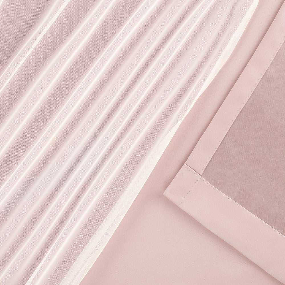 Town & Country Luxe Talia sheer layer diffuses natural light softly.