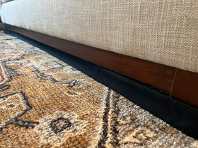 TOY BLOCKER adjustable wrap around sofa legs for versatile protection.