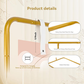 TPFWTD carry-on bag easel allows easy transport between venues.