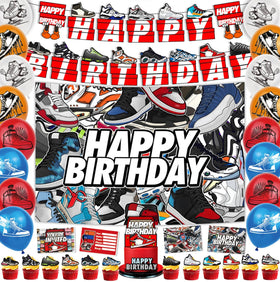TPLUSHT sneaker banner boosts birthday visuals and photo moments