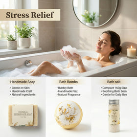 TQZDBXK Marigold bath bomb for a gentle fragrance