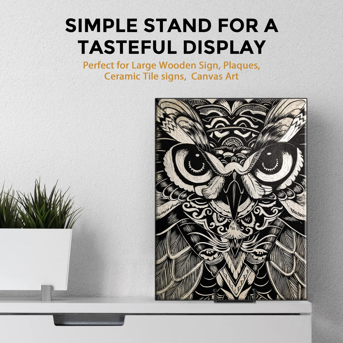 TR-LIFE four-pack easels ideal for kitchens, offices, and showrooms