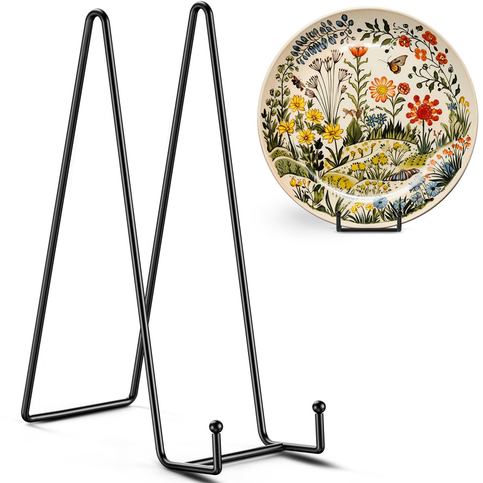 TR-LIFE 12-inch plate stand displaying a heavy plate with a clean, secure setup.