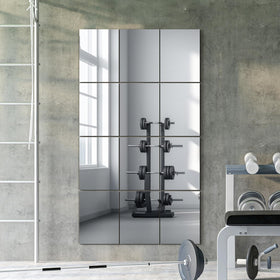 TRAHOME diy-mirror layout demonstrating customizable shapes