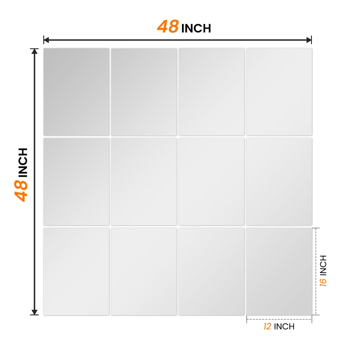TRAHOME easy-clean mirror surface maintained during daily use