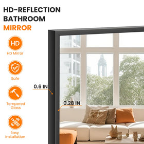 TRAHOME hidden stand enables flexible floor, lean, or wall placement