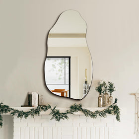TRAHOME two-way hanging mirror offers flexible mounting options.