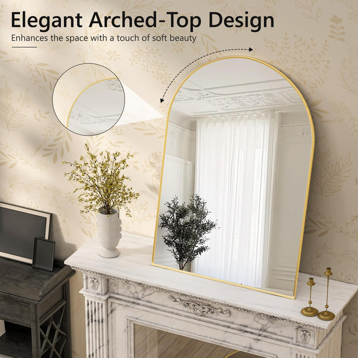 TRAHOME wall or tabletop mounting offers versatile use in any room.