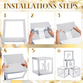 Trandraft boxes storage after party keeps spaces tidy and reusable.