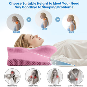 TranquilMoments ergonomic design supports various sleeping positions