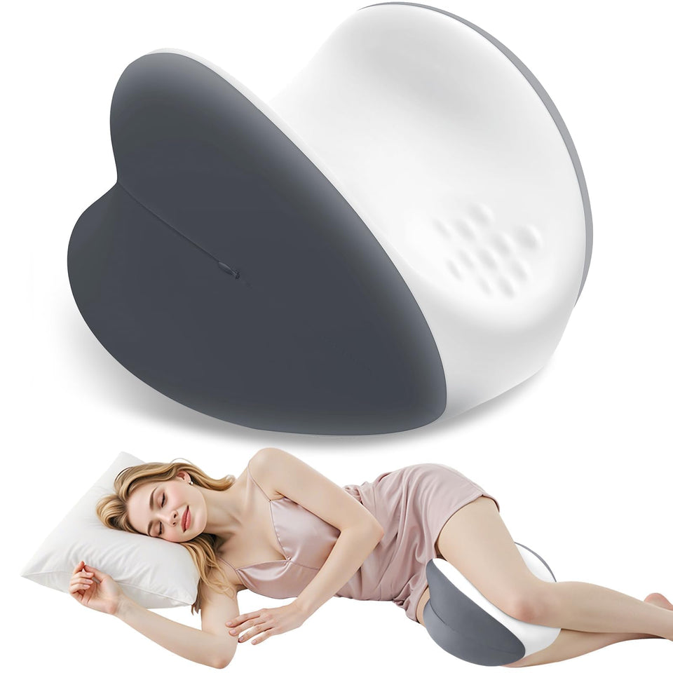 TranquilMoments knee pillow for side sleepers supporting spinal alignment
