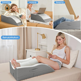 TranquilRelax Ankle Support Pillow helps ease swelling and comfort during rest.