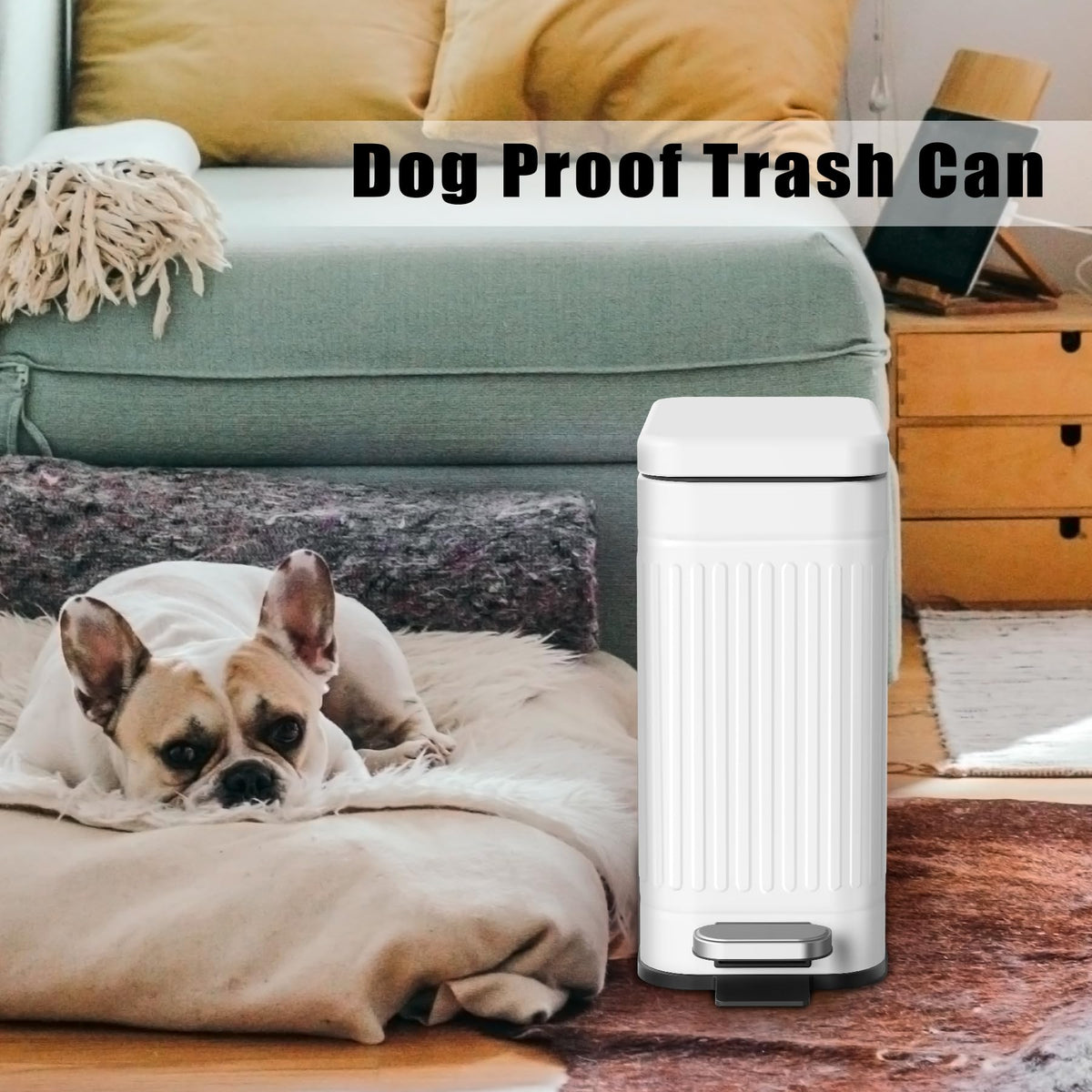 TrashAid odor containment keeps bathroom fresh between uses.