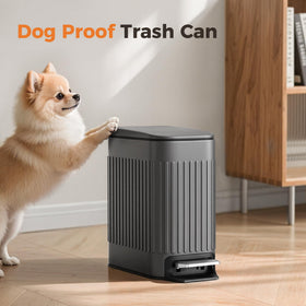 TrashAid odor containment helps keep rooms smelling fresh with closed lid